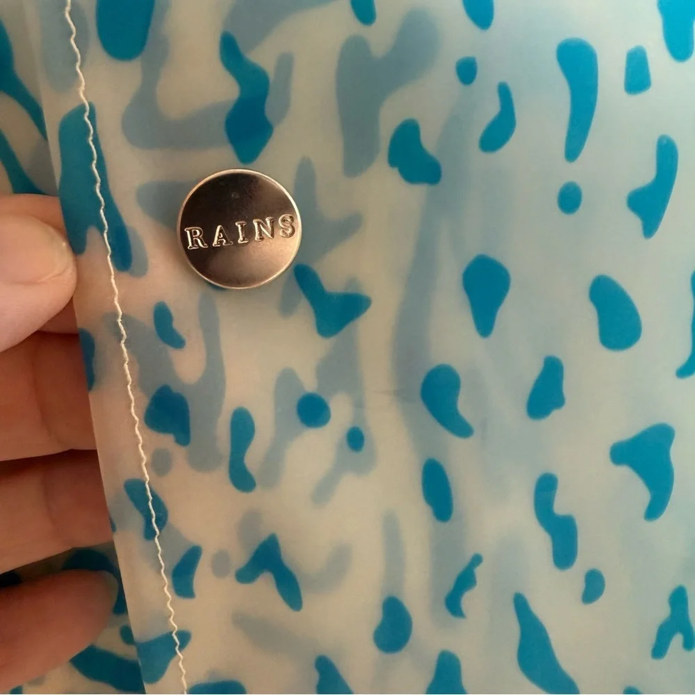 Opening Ceremony x Rains Animal Print Rain Coat size xs/s - Picture 6 of 7